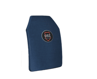 United Shield International Triumph-ICW Level III+ In Conjunction Plate features an LAPD color Cordura wrap